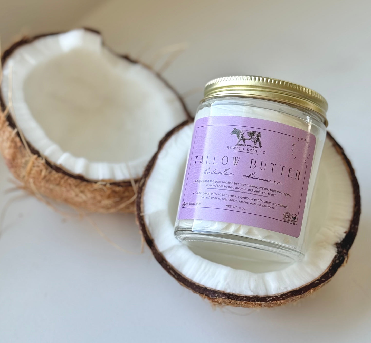 Coconut Vanilla Tallow Butter